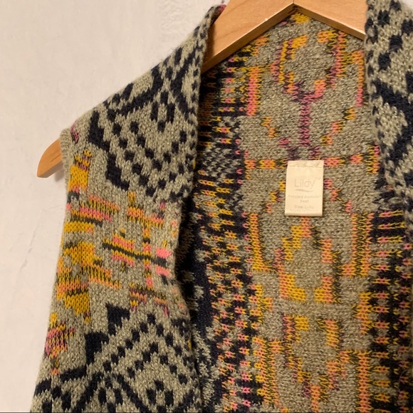 Bohemian Sweater Vest/Cardigan - Picture 4 of 6